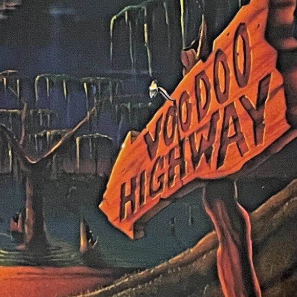 Badlands Voodoo Highway LP Colored Vinyl Import Limited Edition Jake E. Lee Ozzy - Picture 3 of 8